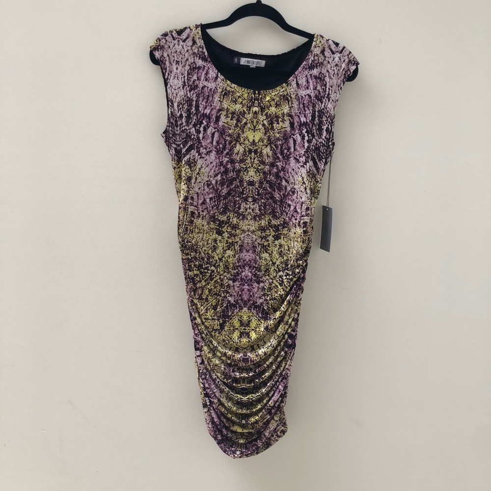 NWT Jennifer Lopez Orchid Dream Dress